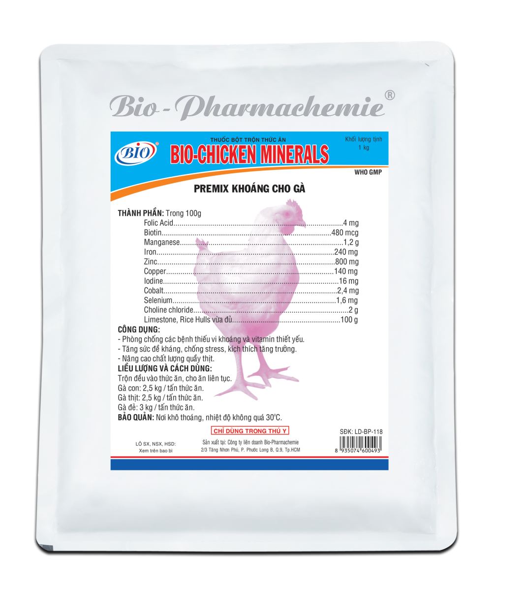 BIOCHICKEN MINERALS BIO PHARMACHEMIE